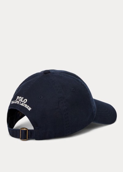 Gorra Polo Ralph Lauren Hombre Azul Marino / Multicolor - Kicker Bear Chino - QJNBD5419